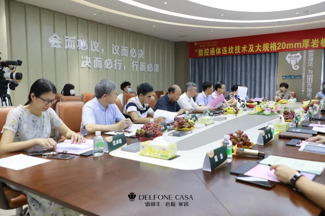 科技鑒定會｜德利豐具有通體連紋的20mm厚大規格巖板產品達到國際領先水平(圖3)
