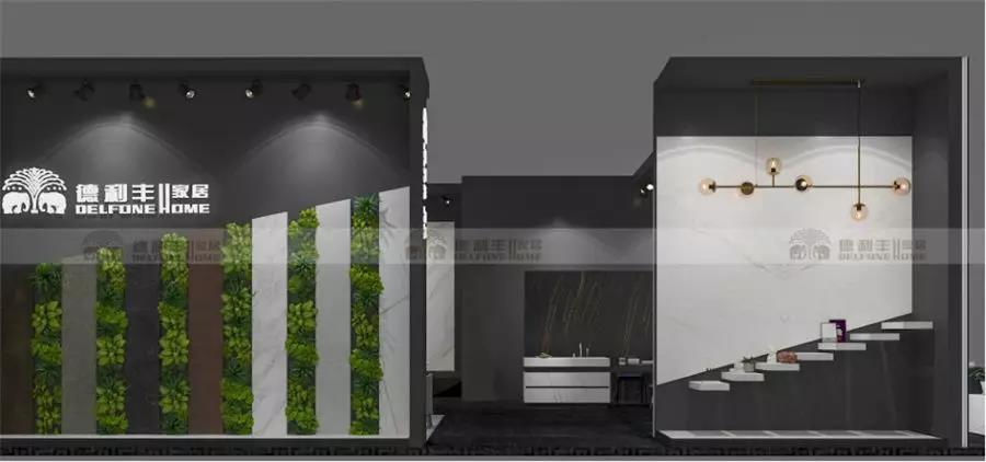 2019廣州建博會(huì)，與德利豐家居邂逅一場(chǎng)巖板與藝