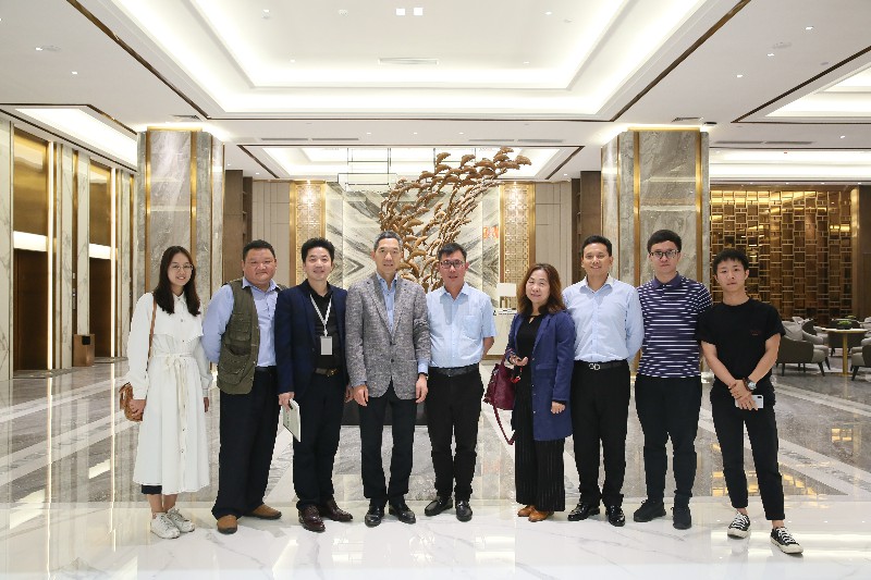 中建裝配設計院溫啟彬院長一行蒞臨金牌企業，